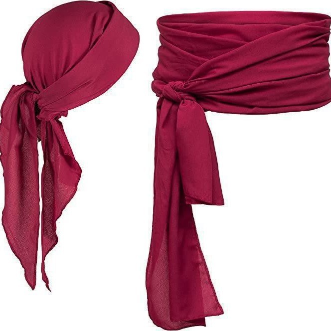 Headband Summer Knit - Conjunto de Cinto e Faixa de