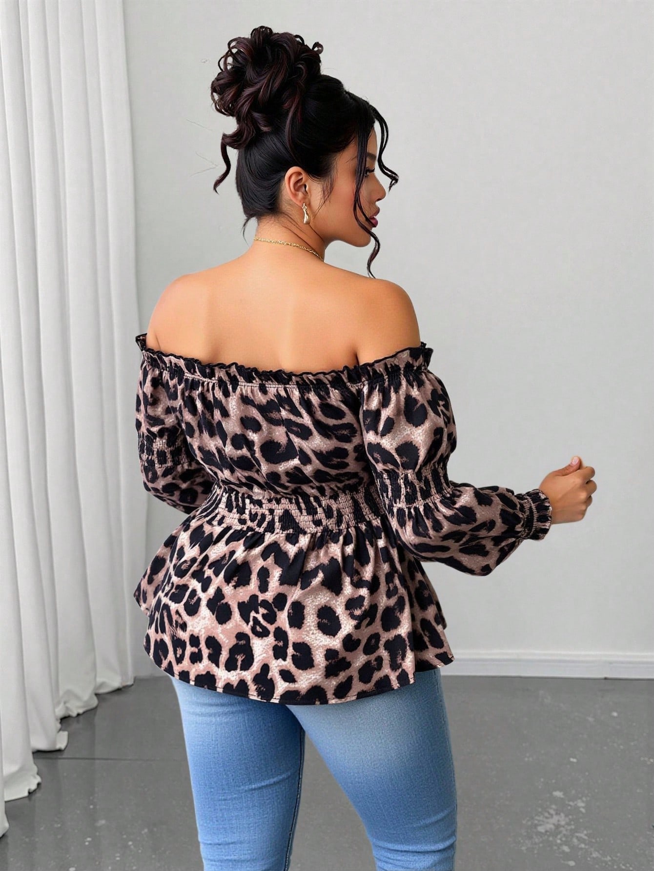 Blusa Feminina Plus Size com E - Blouse Off Shoulder avaliação e preço