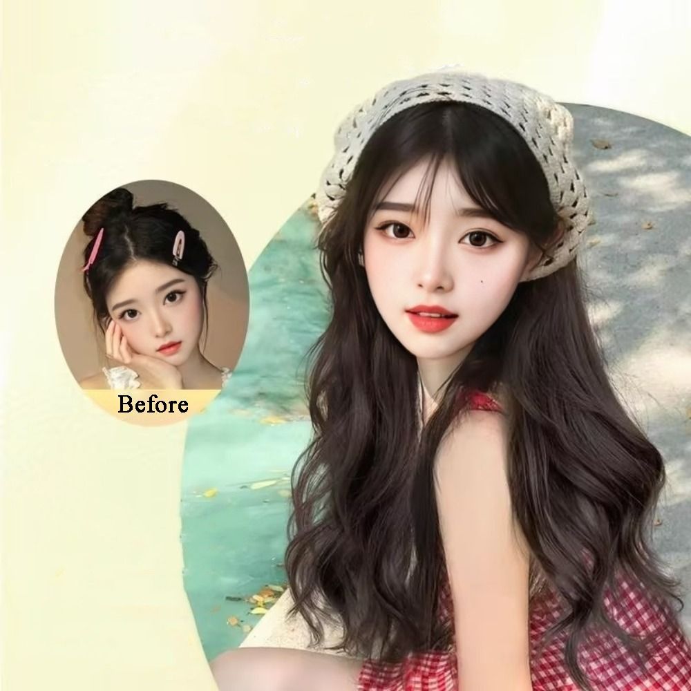 Peruca de Moda 65CM com Lenço  - Headband Summer Knit avaliação e preço