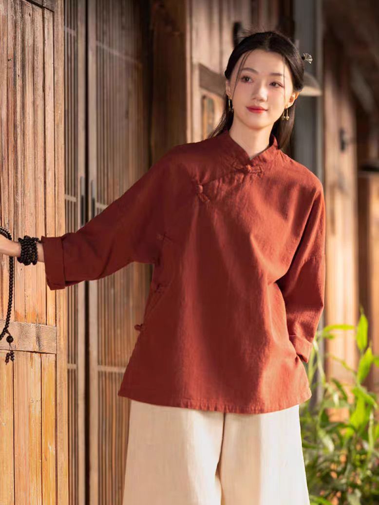 Novo Conjunto Feminino de Cami - Linen Pant Wide avaliação e preço