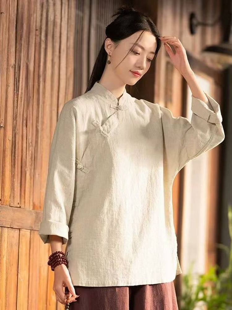 Novo Conjunto Feminino de Cami - Linen Pant Wide avaliação e preço
