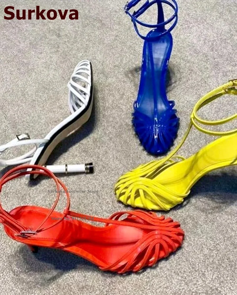 Surkova sandálias de salto alt - Sandal Strappy Heeled avaliação e preço