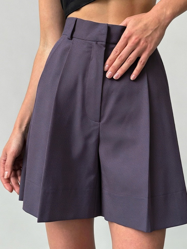 Shorts Casuais de Linho de Per - Linen Pant Wide avaliação e preço
