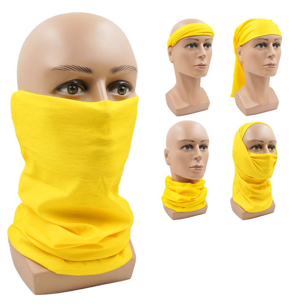 Amarelo multifuncional ciclism - Headband Summer Knit avaliação e preço