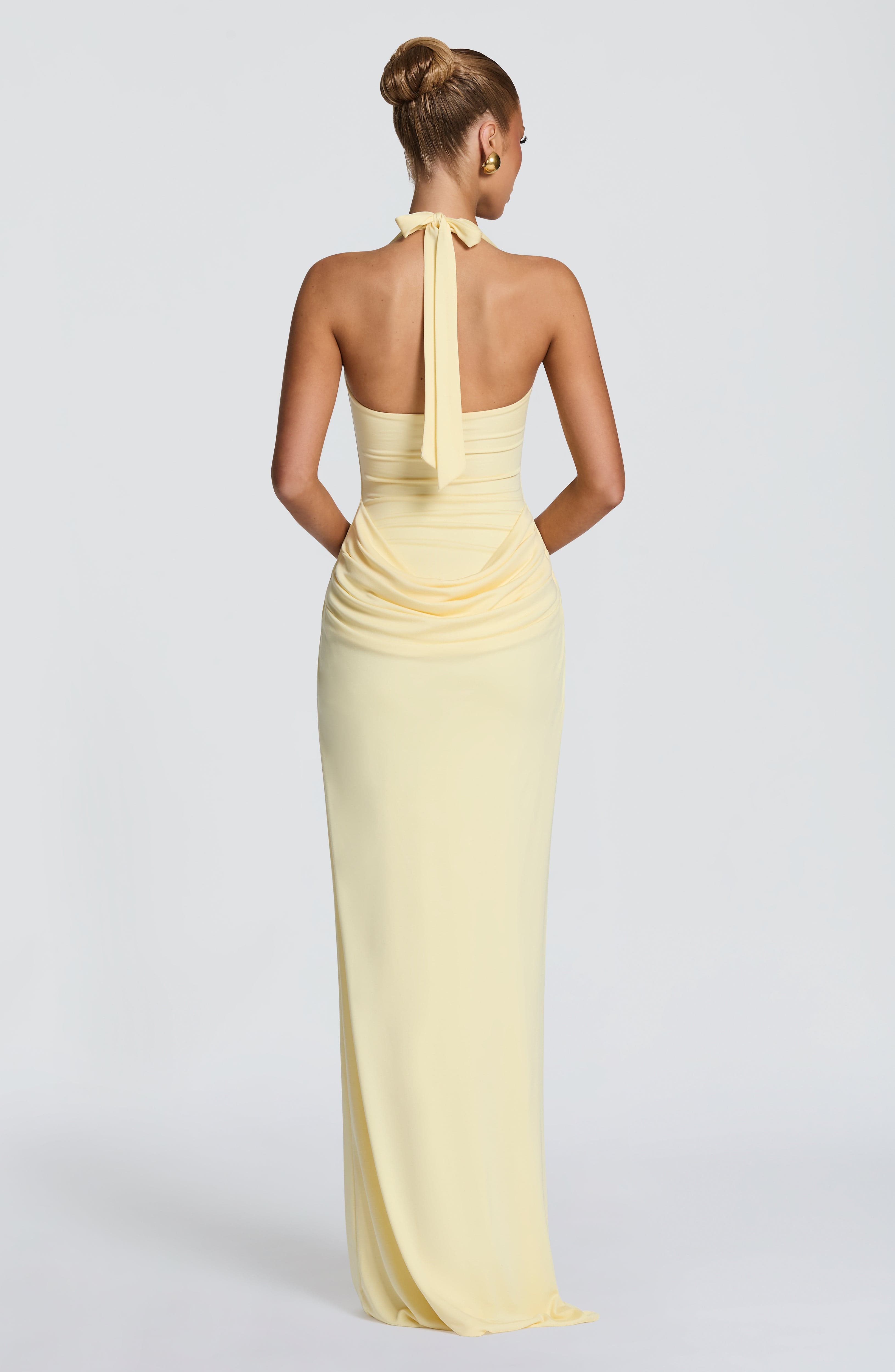 Vestido Longo Sereia Elegante  - Maxi Dress Halter avaliação e preço